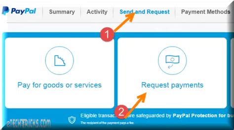 transfer from credit card to paypal